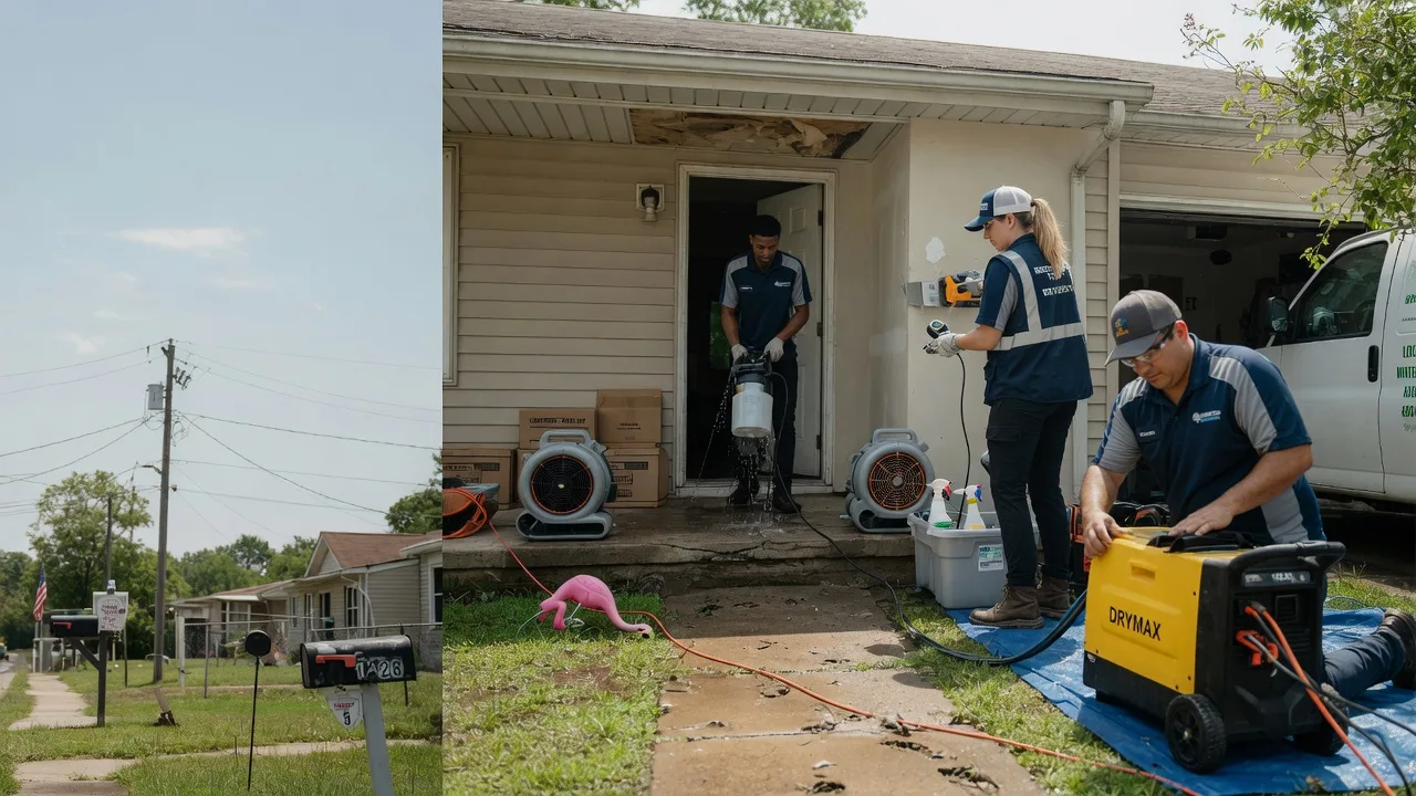 Storm Damage Water Removal in Branchville, VA near me